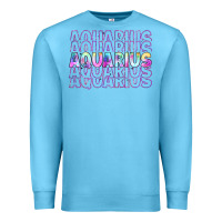 Ocean Blue aquarius Premium Sweatshirt - Artiststas