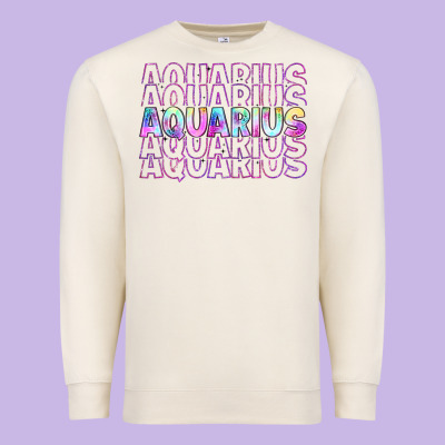 Aquarius Premium Sweatshirt Designed By Artiststas