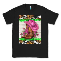 Black cowgitl hat and roses Classic Tee - AdoDesignShop