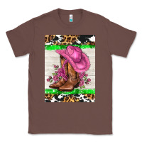 Chestnut cowgitl hat and roses Classic Tee - AdoDesignShop