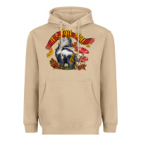Mushroom It's Fall Y'all Skunk Heavyweight Hoodie - LillyAllenDesigns