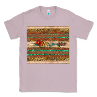 Lilac arrow wooden sunflower Classic Tee - Artiststas