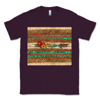 Plum arrow wooden sunflower Classic Tee - Artiststas