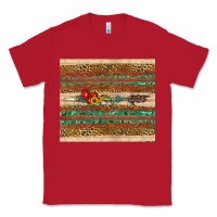Red arrow wooden sunflower Classic Tee - Artiststas