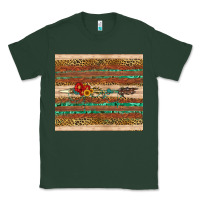 Sports Green arrow wooden sunflower Classic Tee - Artiststas