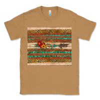 Toasted Coconut arrow wooden sunflower Classic Tee - Artiststas