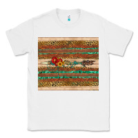 White arrow wooden sunflower Classic Tee - Artiststas