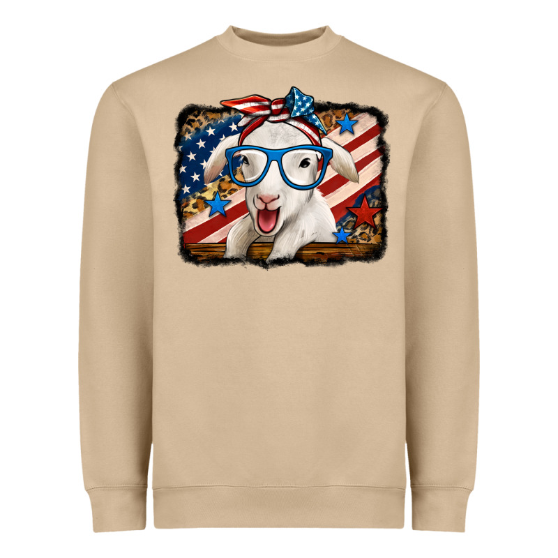 4th Of July Baby Sheep Heavyweight Sweatshirt by Jasminsmagicworld | Teevron