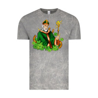 Cloud Rock st patricks and horseshoes with shamrocks Vintage Tee - AdoDesignShop