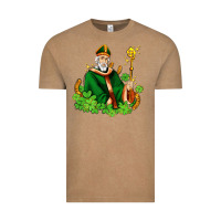 Vintage Coffee st patricks and horseshoes with shamrocks Vintage Tee - AdoDesignShop