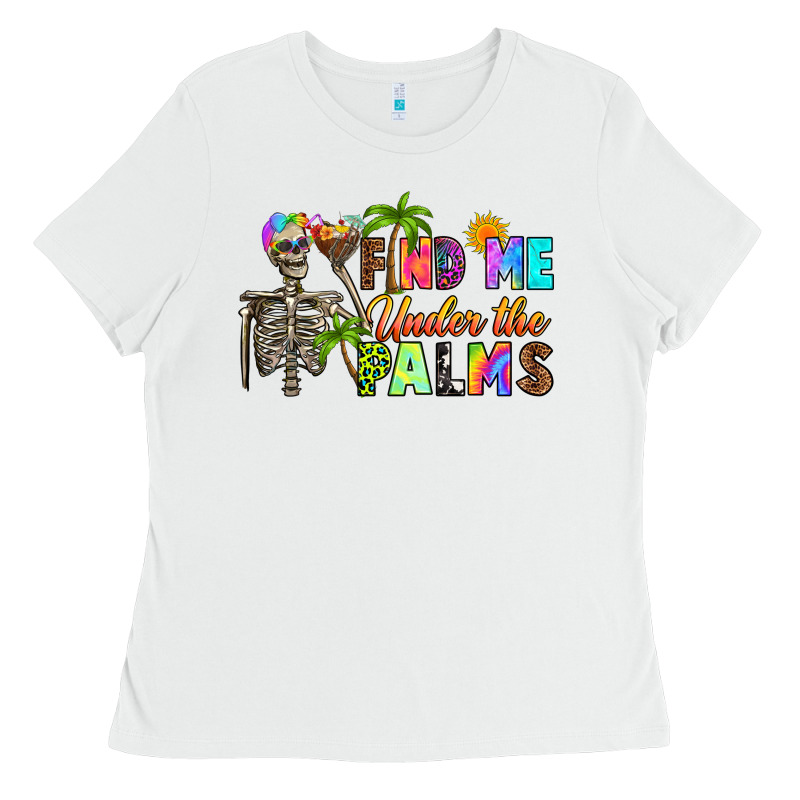 Find Me Under The Palms Ladies Tee by RanaPortraitStore | Teevron