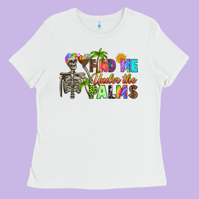 Ladies Tee find me under the palms