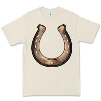 Bone western horseshoe Premium Tee - BarkalooDesign