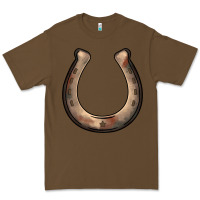 Cacao western horseshoe Premium Tee - BarkalooDesign