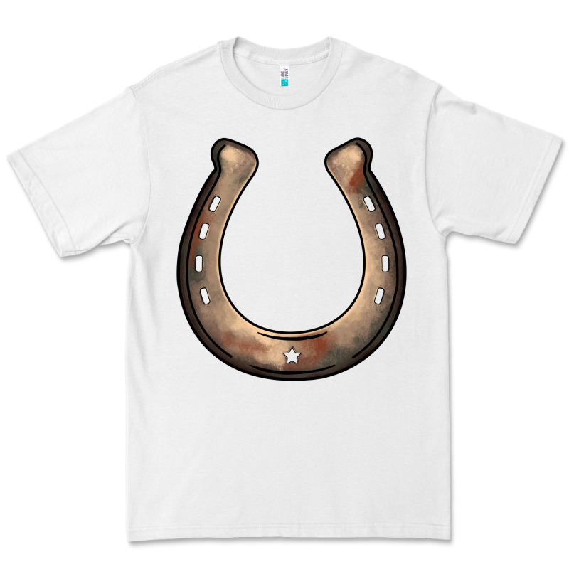 Western Horseshoe Premium Tee by BarkalooDesign | Teevron