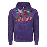 Cloud Purple adulting is some bullshit Vintage Hoodie - AdoDesignShop