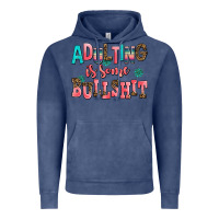 Vintage Denim adulting is some bullshit Vintage Hoodie - AdoDesignShop
