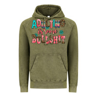 Vintage Olive adulting is some bullshit Vintage Hoodie - AdoDesignShop