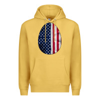 Antique Gold AMERICAN FLAG Premium Hoodie - Bettercallsaul