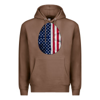 Chestnut AMERICAN FLAG Premium Hoodie - Bettercallsaul
