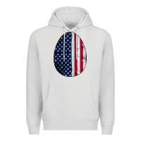 Dove Grey AMERICAN FLAG Premium Hoodie - Bettercallsaul