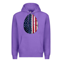 Purple AMERICAN FLAG Premium Hoodie - Bettercallsaul