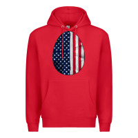 Red AMERICAN FLAG Premium Hoodie - Bettercallsaul