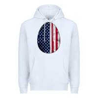 White AMERICAN FLAG Premium Hoodie - Bettercallsaul