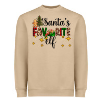 Mushroom santa's favorite elf Heavyweight Sweatshirt - AdoDesignShop