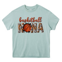 Arona basketball nana with leopard Heavy Core Tee - texasbilliewilder