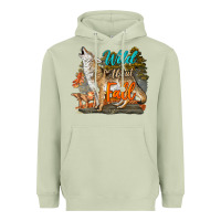 Matcha Wild About Fall Coyote Heavyweight Hoodie - LillyAllenDesigns