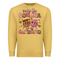 Antique Gold you're the concha to my cafecito Premium Sweatshirt - Artiststas