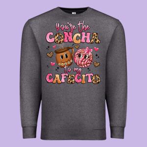 You're The Concha To My Cafecito Premium Sweatshirt Designed By Artiststas