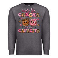 Charcoal Heather you're the concha to my cafecito Premium Sweatshirt - Artiststas