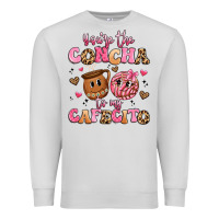 Dove Grey you're the concha to my cafecito Premium Sweatshirt - Artiststas