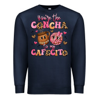 Navy you're the concha to my cafecito Premium Sweatshirt - Artiststas