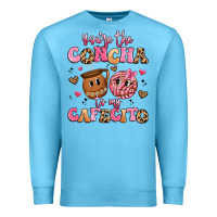 Ocean Blue you're the concha to my cafecito Premium Sweatshirt - Artiststas