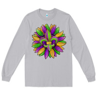 Moon Dust mardi gras carnival sunflower Long Sleeve Tee - Jasminsmagicworld