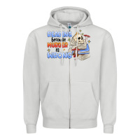 Dove Grey reading because murder is wrong Zipper Hoodie - MaliasSmallBusiness