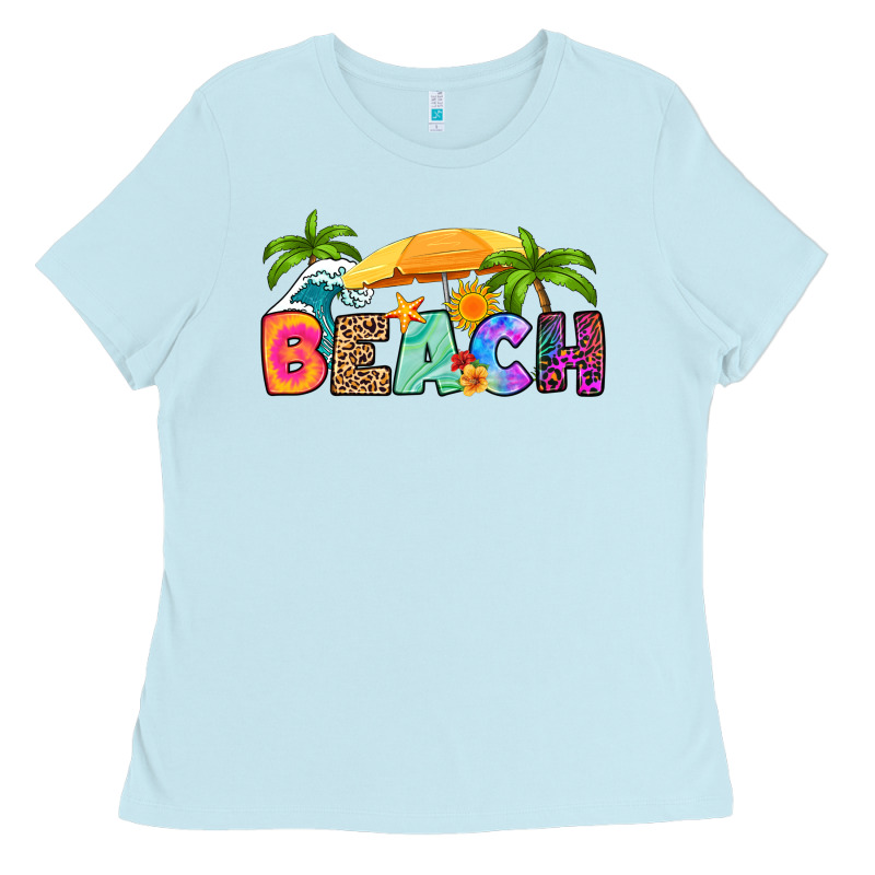Beach Ladies Tee by RanaPortraitStore | Teevron