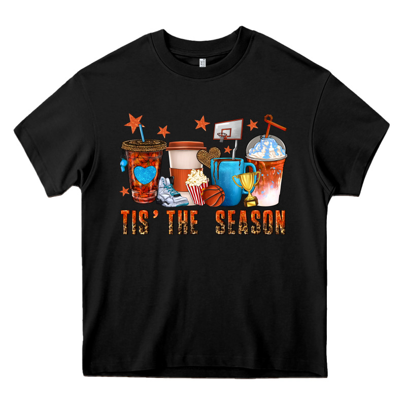 Basketball Tisthe Season Coffee Cups Heavy Core Tee by texasbilliewilder | Teevron