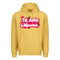 Antique Gold te amo mama Premium Hoodie - JahusDesignShop