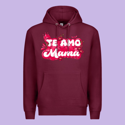 Te Amo Mama Premium Hoodie Designed By Jahusdesignshop