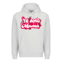Dove Grey te amo mama Premium Hoodie - JahusDesignShop