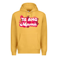 Mustard te amo mama Premium Hoodie - JahusDesignShop