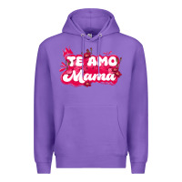 Purple te amo mama Premium Hoodie - JahusDesignShop