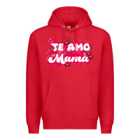 Red te amo mama Premium Hoodie - JahusDesignShop
