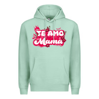 Seafoam te amo mama Premium Hoodie - JahusDesignShop