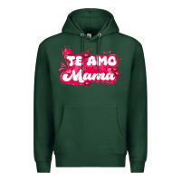 Sports Green te amo mama Premium Hoodie - JahusDesignShop