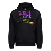 Black black cats only Urban Hoodie - CowGirlArtShop